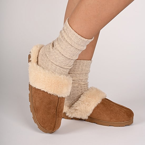 Journee Collection Kalli Womens Slip-On Slippers