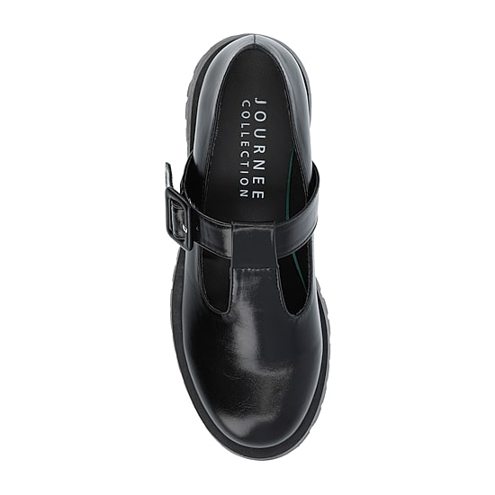 Journee Collection Suvi Womens Round Closed Toe Mary Jane Shoes