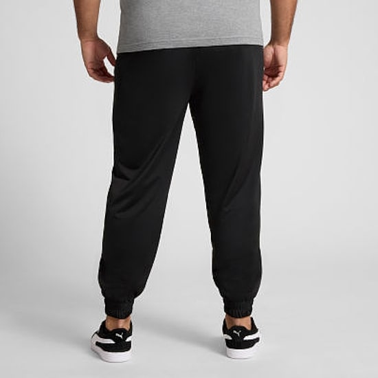 PUMA Piped Tricot Mens Cinched Regular Fit Big and Tall Track Pant