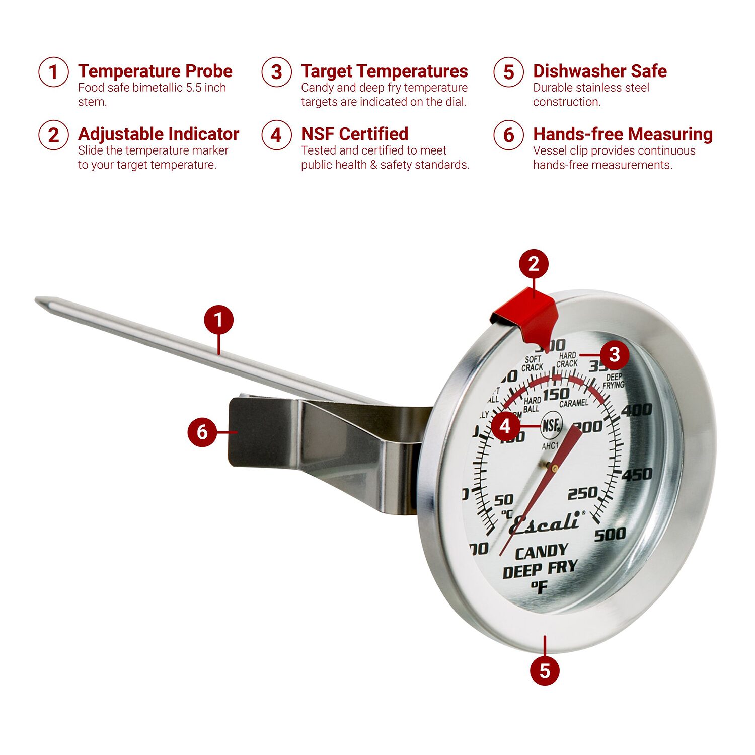 Escali Instant Read 3-pc. Thermometer Set