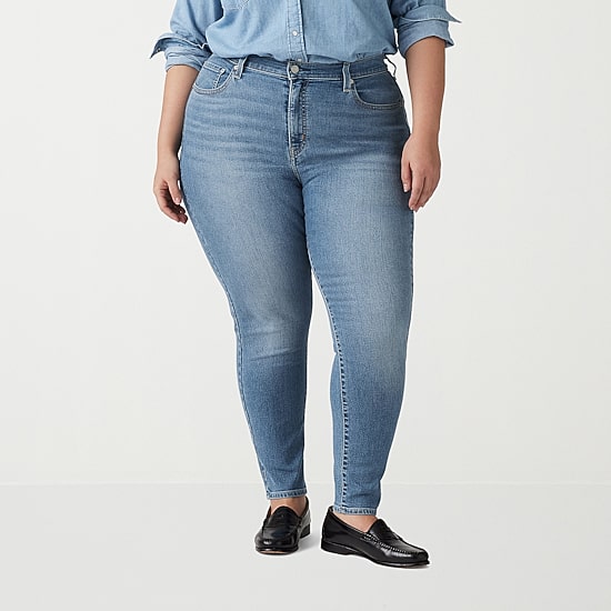 Levi's® Plus High Rise Womens Mid Rise 721 Skinny Fit Jean