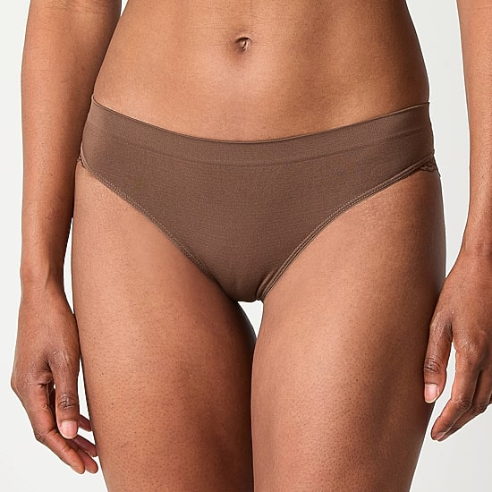 Ambrielle Seamless Lace Cheeky Panty