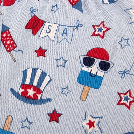 Baby Essentials Americana Baby Boys 3-pc. Short Set