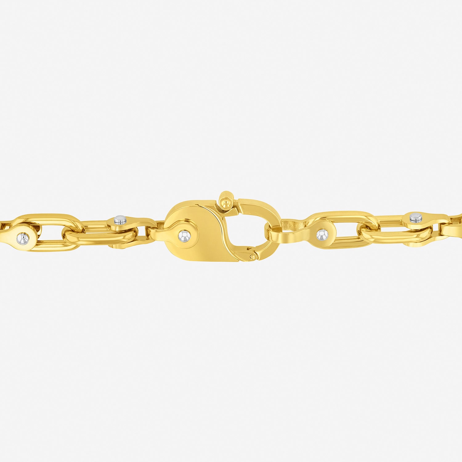 Mens Stainless Steel 22 Inch Mariner Chain Necklace