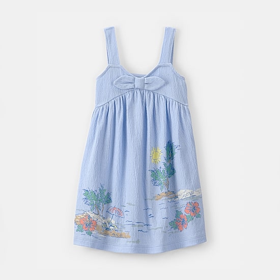 Carter's Toddler Girls Sleeveless Knit A-Line Dress