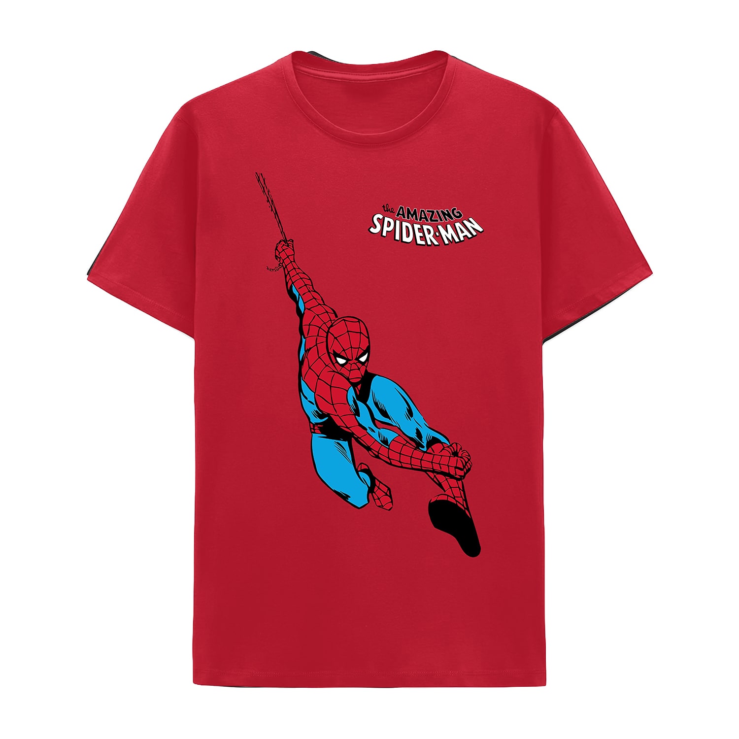 Little & Big Kid Boys Crew Neck Short Sleeve Regular Fit Spiderman Graphic T-Shirt