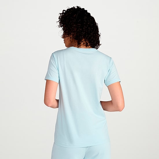 PUMA Womens Crew Neck Short Sleeve Active T-Shirt