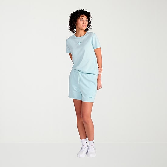 PUMA Womens Crew Neck Short Sleeve Active T-Shirt