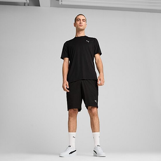 PUMA Essential Mens 9" Mid Rise Workout Shorts