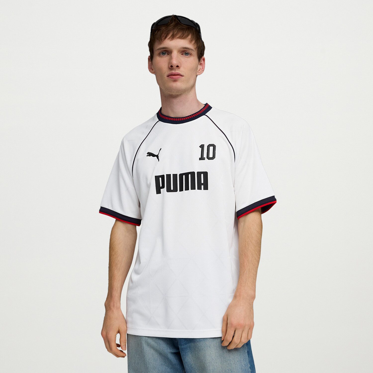 PUMA Mens Crew Neck Short Sleeve Jersey