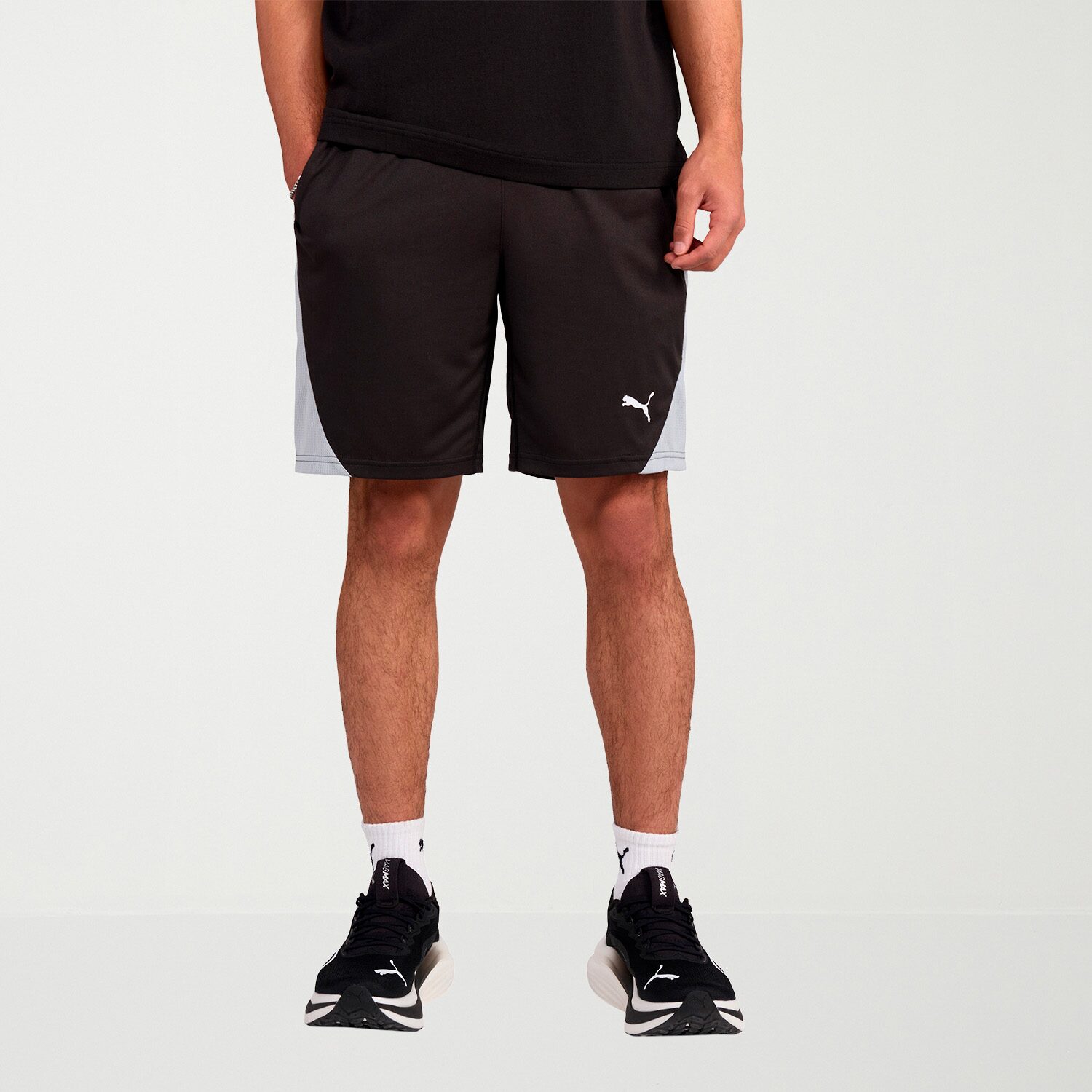 PUMA Mens 8" Moisture Wicking Workout Shorts
