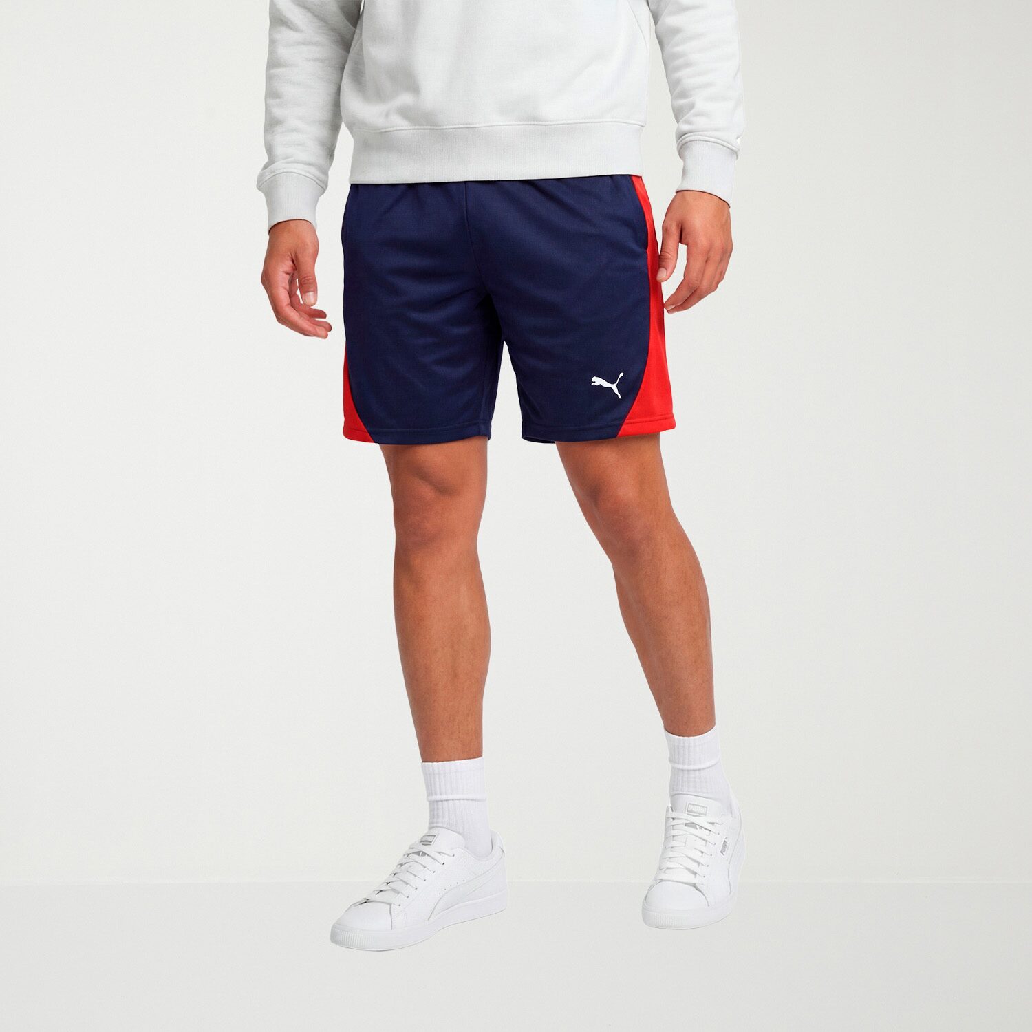 PUMA Mens 8" Moisture Wicking Workout Shorts