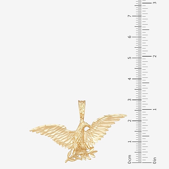 Mens 14K Gold Pendant