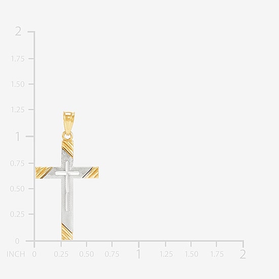 Cross Unisex Adult 14K Gold Cross Pendant