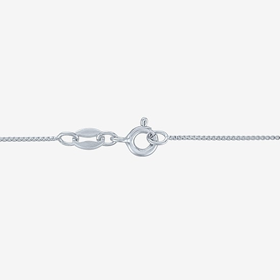 (G-H  / Si2-I1) Womens 1/10 CT. T.W. Lab Grown White Diamond 14K Rose Gold Over Silver Heart 18 Inch Pendant Necklace