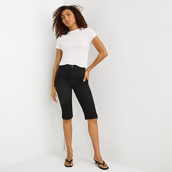 A.N.A Womens - Tall High Rise Cropped Jean