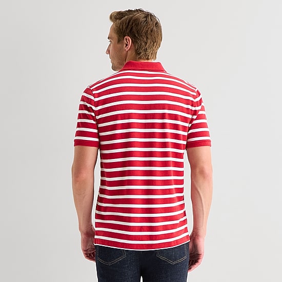 St. John's Bay Johnny Collar Mens Classic Fit Short Sleeve Polo Shirt