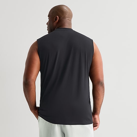 Xersion Mens Crew Neck Sleeveless Big Muscle T-Shirt