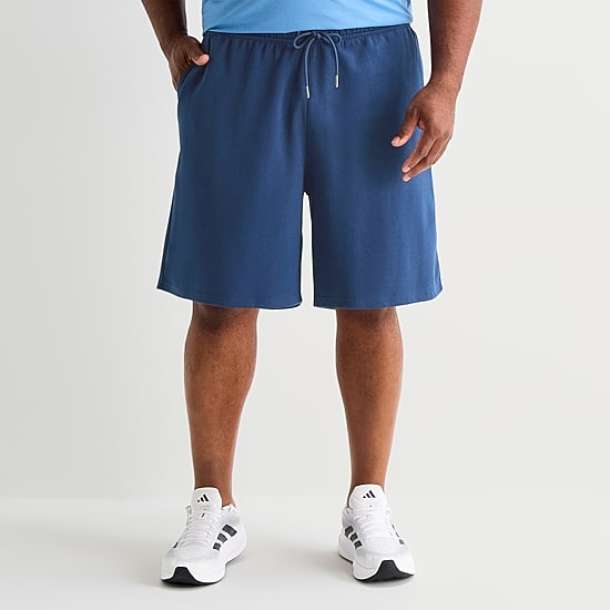 Xersion Mens 9" Mid Rise Big Workout Shorts