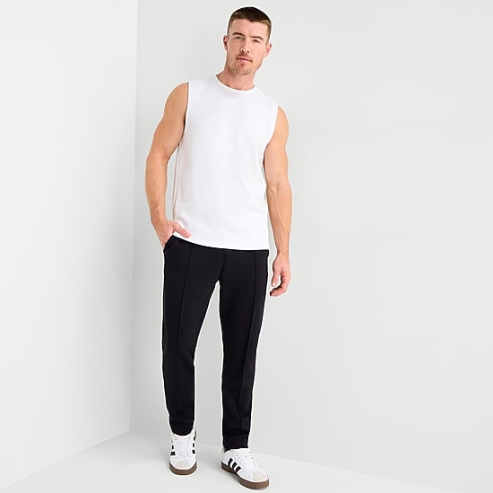 Stylus Mens Crew Neck Sleeveless Muscle T-Shirt