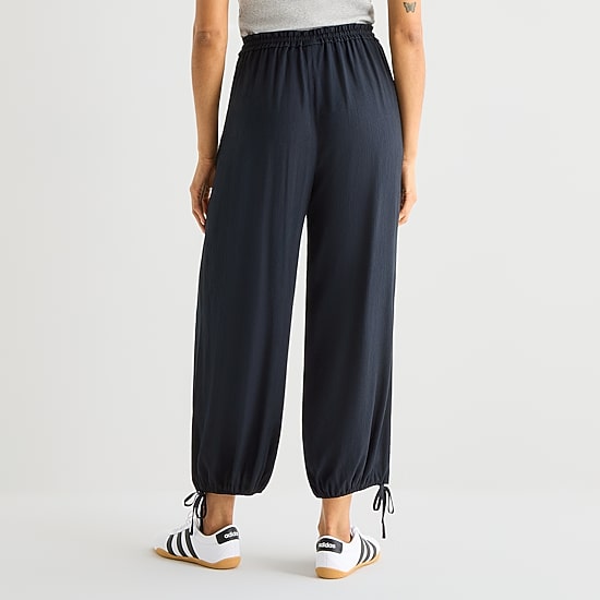 A.N.A Womens Crinkle Harem Pant