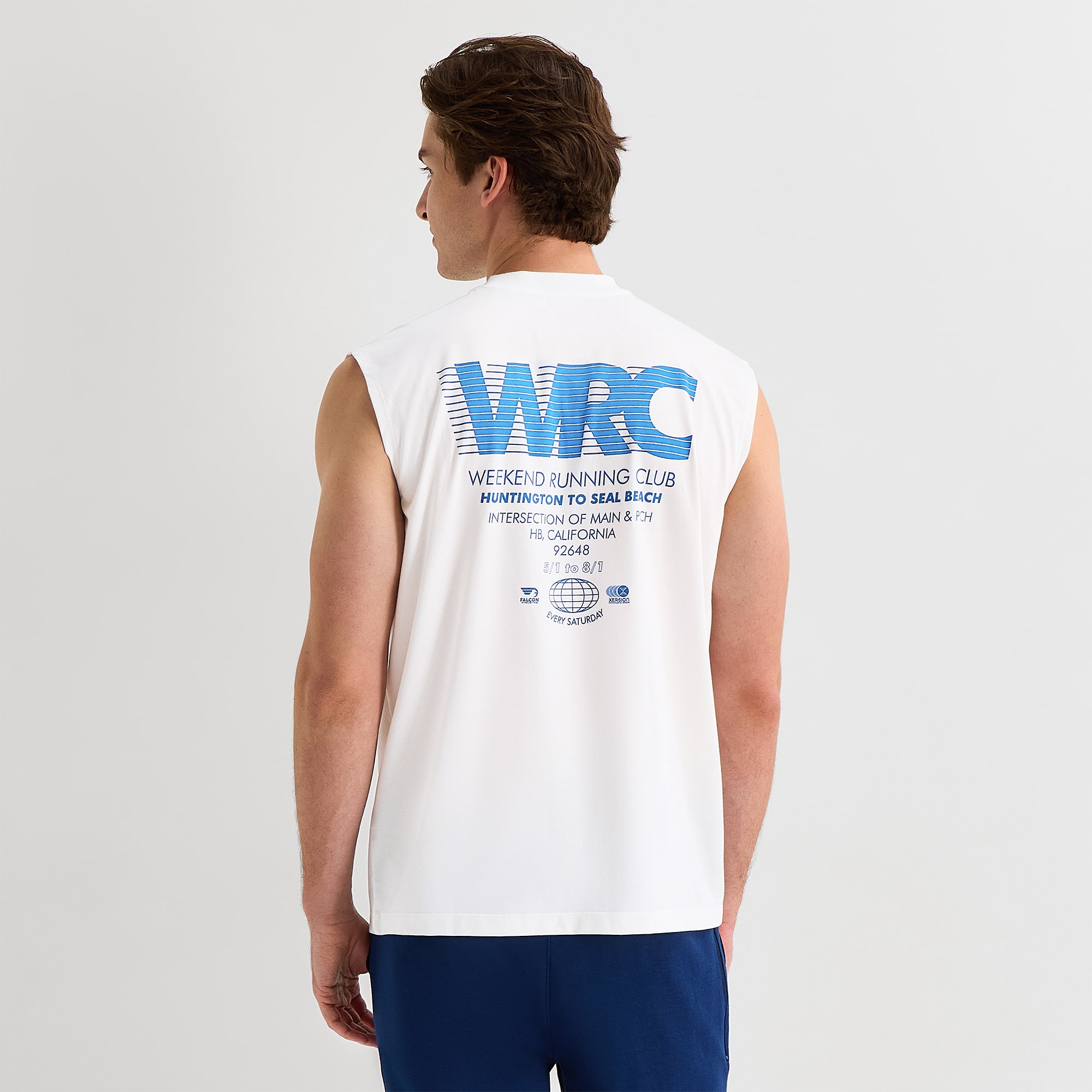 Xersion Mens Crew Neck Sleeveless Muscle T-Shirt