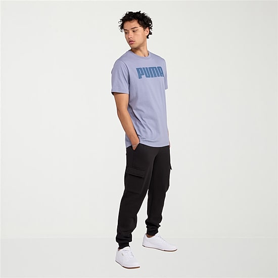 PUMA Mens Crew Neck Short Sleeve Regular Fit Graphic T-Shirt