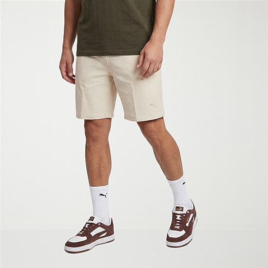 PUMA Mens 9" Adjustable Waist Drawstring Waist Pull-On Short