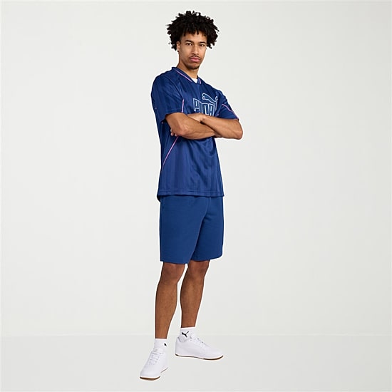 PUMA Mens V Neck Short Sleeve Moisture Wicking Jersey