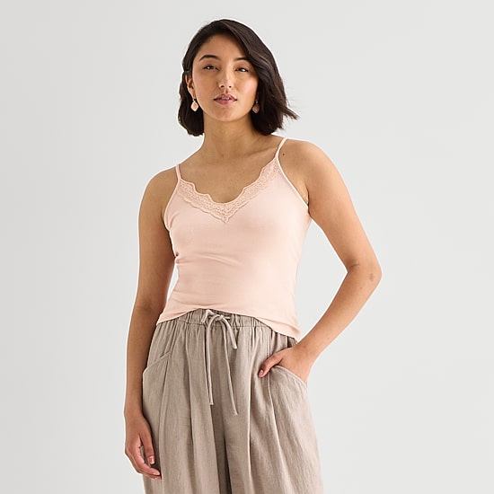 A.N.A Womens V Neck Sleeveless Tank Top