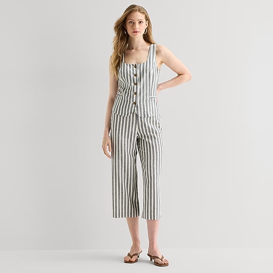 a.n.a Womens Square Neck Sleeveless Vest