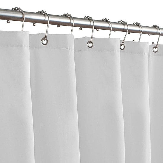 Maytex Microfiber Shower Curtain Liner