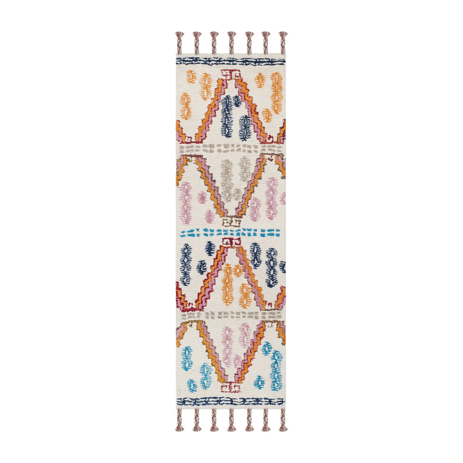 Safavieh Casablanca Collection Trenton Geometric Runner Rug