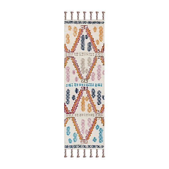 Safavieh Casablanca Collection Trenton Geometric Runner Rug