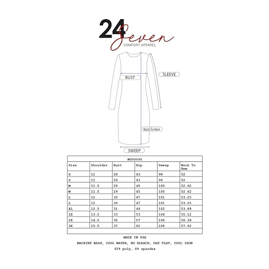 24/7 Comfort Apparel Slim Fit A Line Sleeveless Maxi Dress