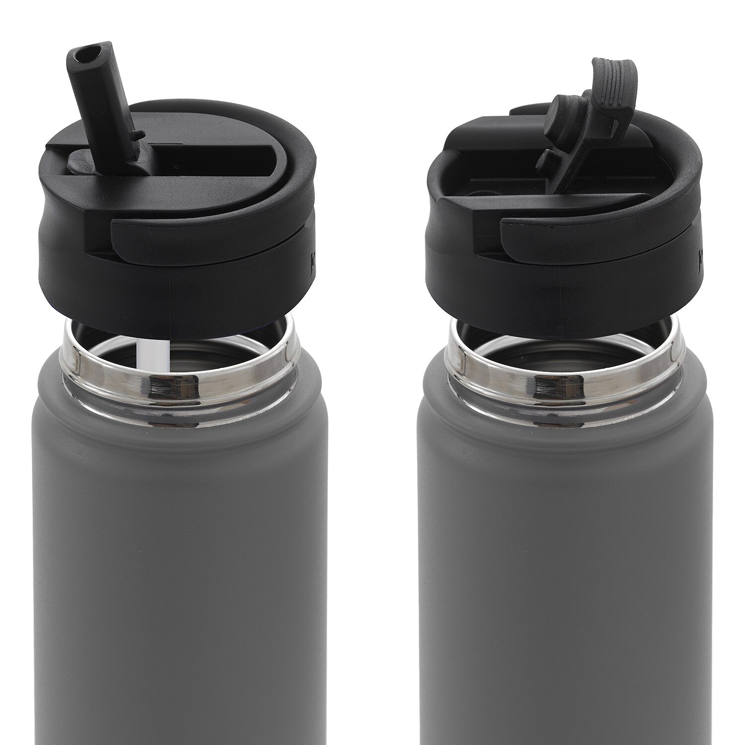 Joyjolt Triple Insulated Water With Flip Lid & Sport Straw - 22 Oz Oz. Bottle