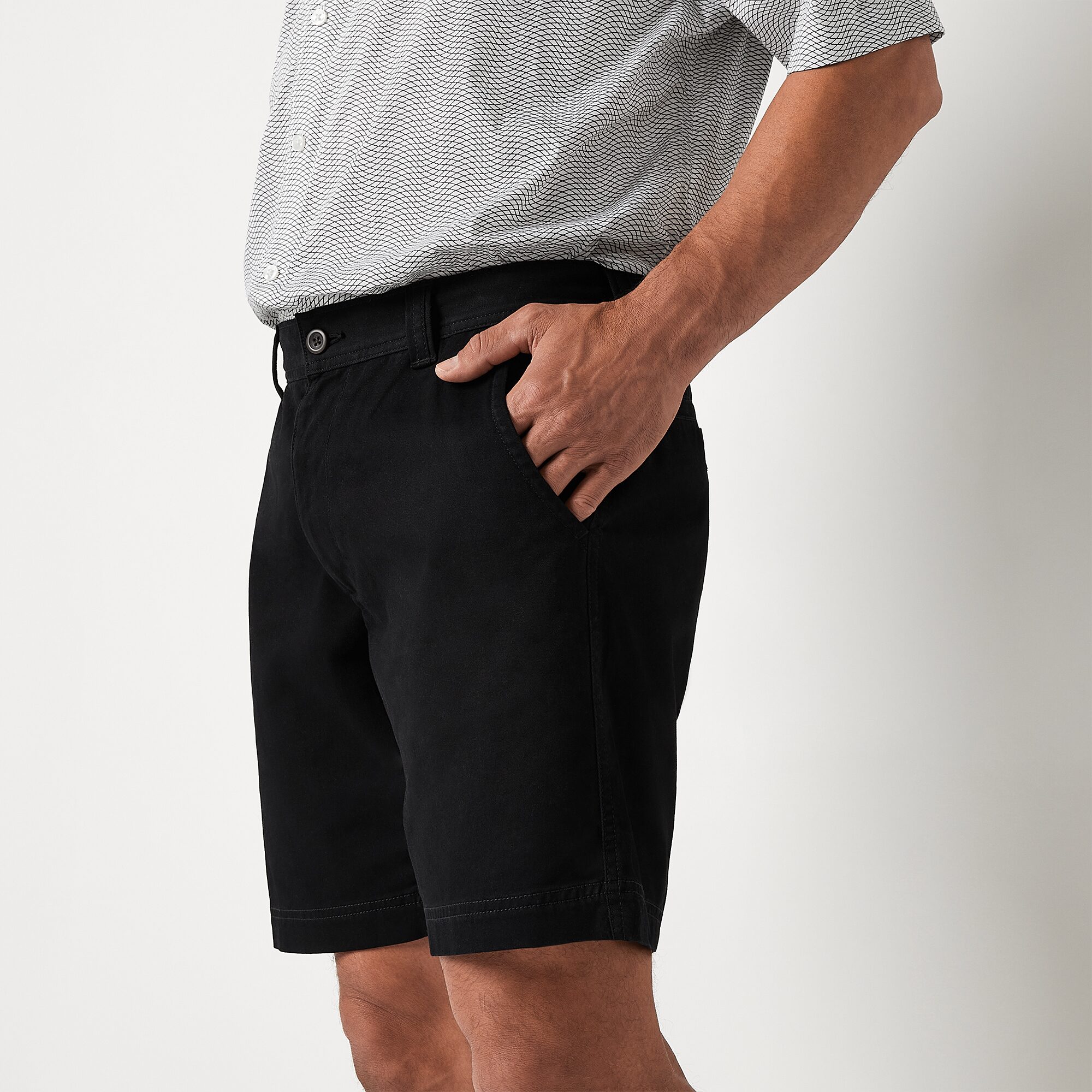 St. John's Bay Mens 9" STRETCH FABRIC Chino Short
