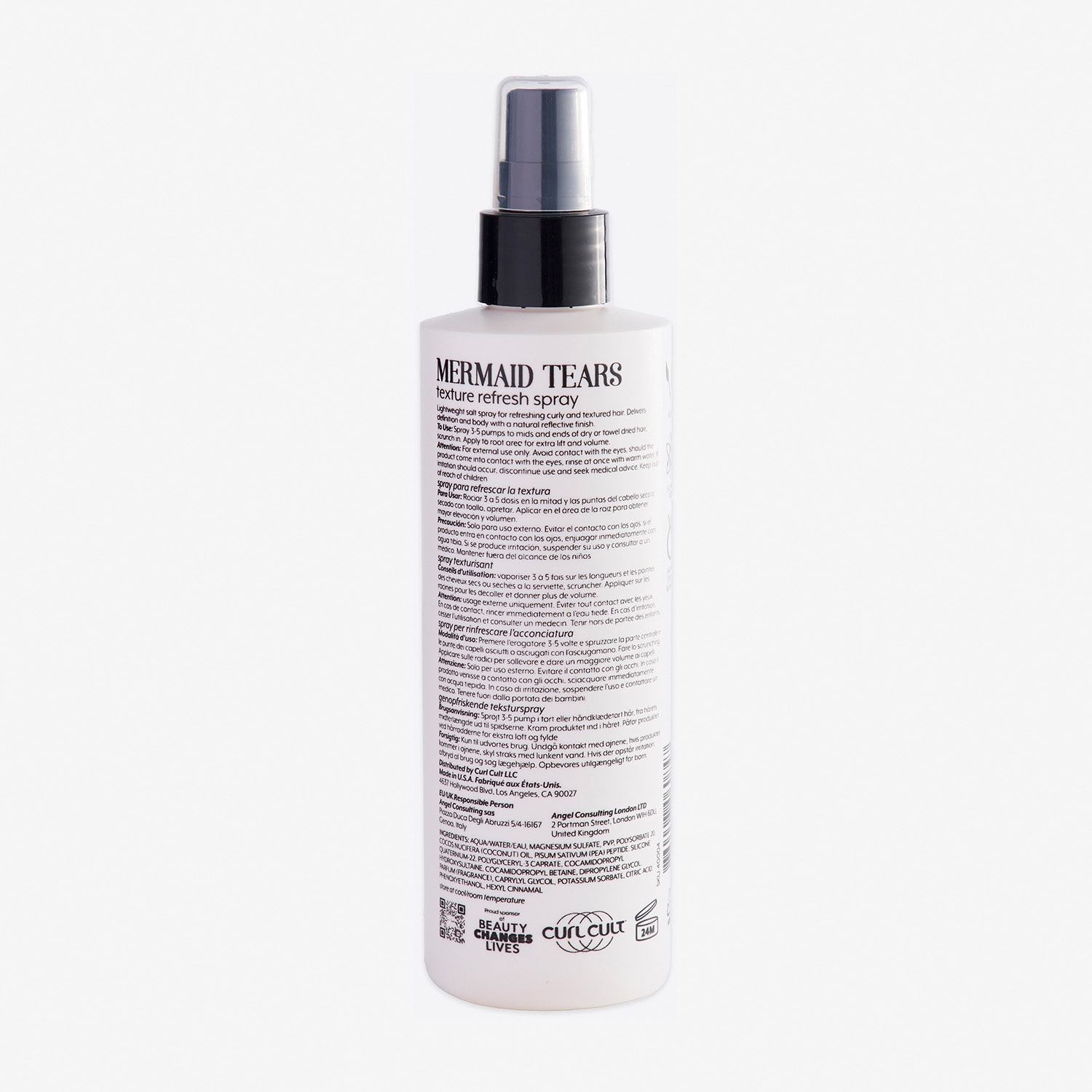 Curl Cult Mermaid - Texture Refresh Leave In Conditioner 8 oz.