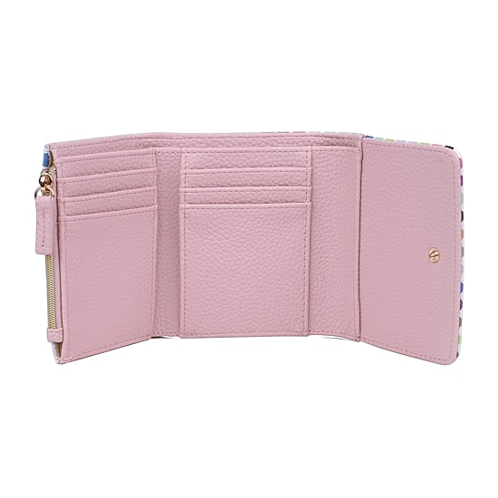 Julia Buxton Medium Trifold Womens RFID Blocking Trifold Wallet