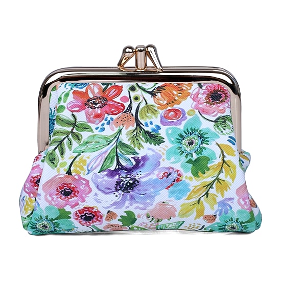Julia Buxton Triple Frame Womens RFID Blocking Wallet