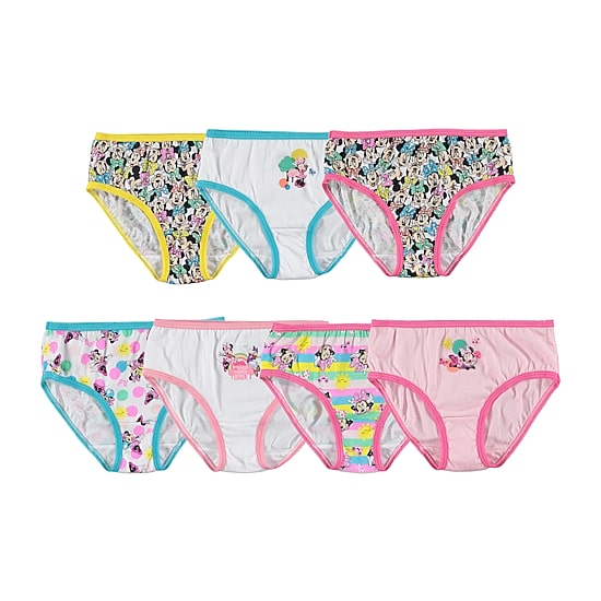 Toddler Girls Minnie Mouse Brief Panty Tgup7209.
