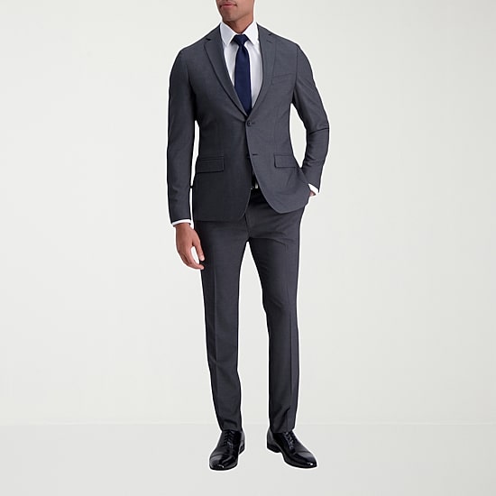 Haggar JMH Ultra Mens Stretch Fabric Super Slim Fit Suit Jacket