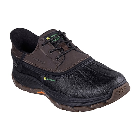 Skechers Hands Free Slip-Ins John Deere Duck Boot Mens Round Closed Toe Slip-On Shoe