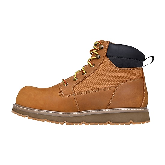 Skechers Mens John Deere Flex-Wedge Ranger Waterproof Slip Resistant Flat Heel Work Boots