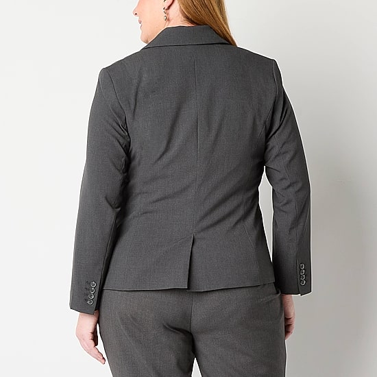 Liz Claiborne Kate Womens Plus Regular Fit Blazer