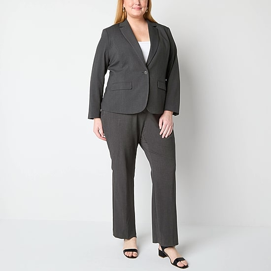 Liz Claiborne Kate Womens Plus Regular Fit Blazer