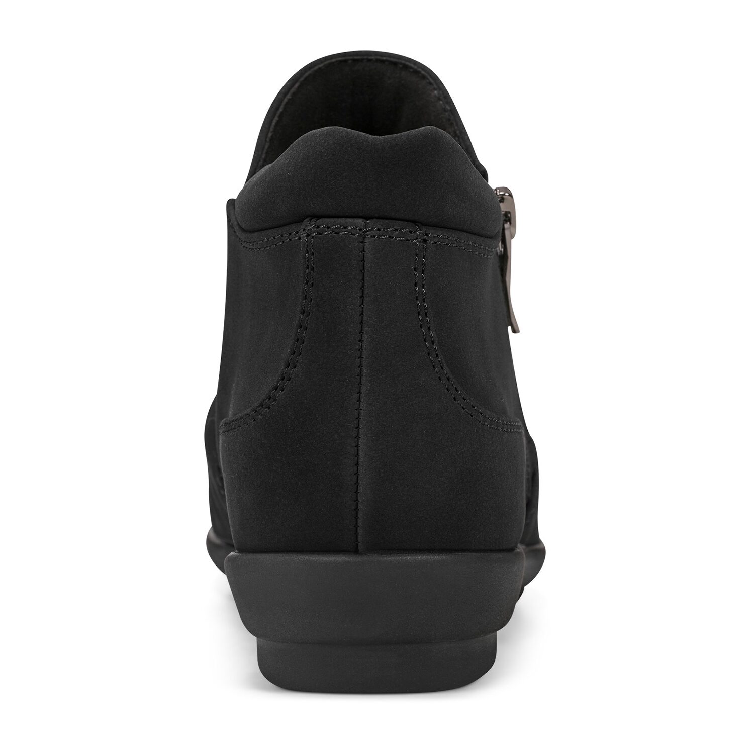 Easy Spirit Womens Aleta Ruched Flat Heel Booties