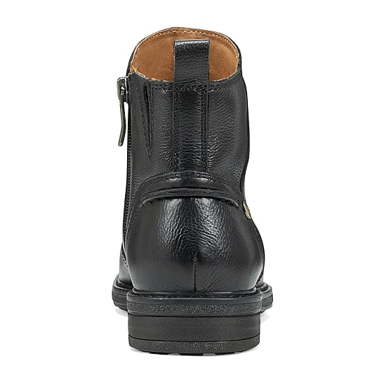 Easy Spirit Womens Juna Side Zip Stacked Heel Booties