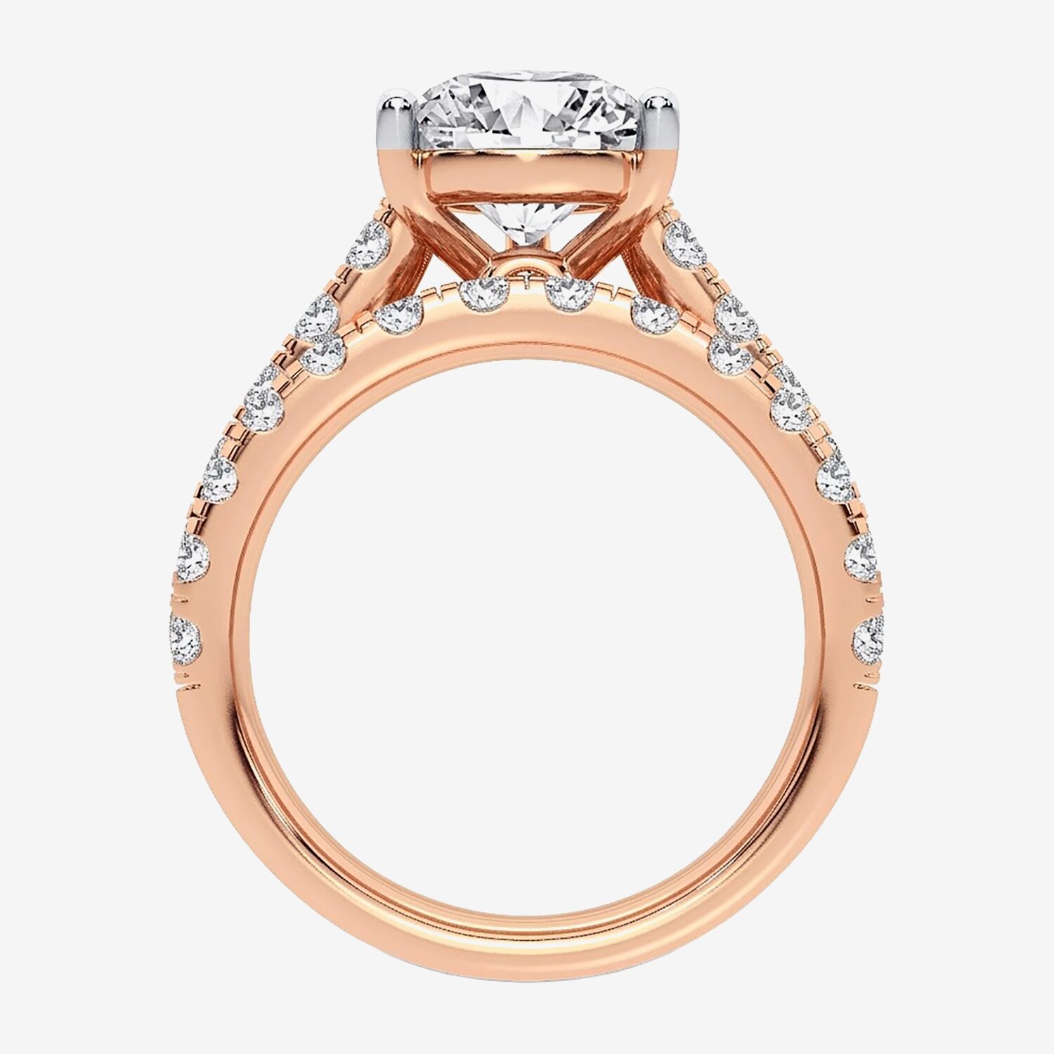 (H-I / SI1-SI2) Signature By Modern Bride Womens 5 CT. T.W. Lab Grown White Diamond 14K Gold Pear Bridal Set