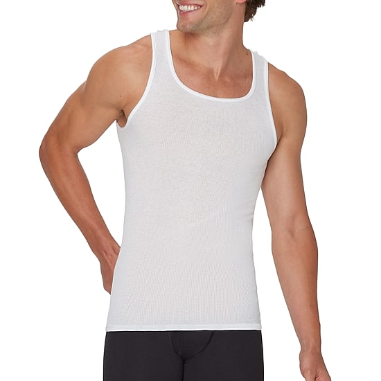 Hanes® Ultimate Men's 4-Pack ComfortBlend® Tank Top Undershirts